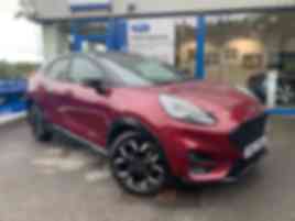 FORD PUMA 1.0 125PS MHEV VIVID RUBY EDITION �18,995