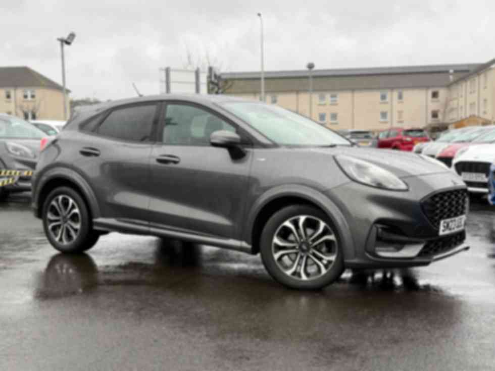 FORD PUMA ST-LINE 1.0 ECOBOOST HYBRID 125PS, One owner, Full service history, Magnetic metallic grey,  Heated Front Windscreen, Front & Rear Electric Windows, Power Folding Mirrors �15,995