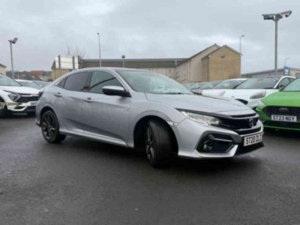 HONDA CIVIC 1.0 VTEC Turbo 126 EX 5dr CVT 17" Alloy Wheels, Rear Privacy Glass, Full Leather Upholstery With Heated Front & Rear Seats, Reversing Camera, Electric Heated Power Folding Mirrors �14,995