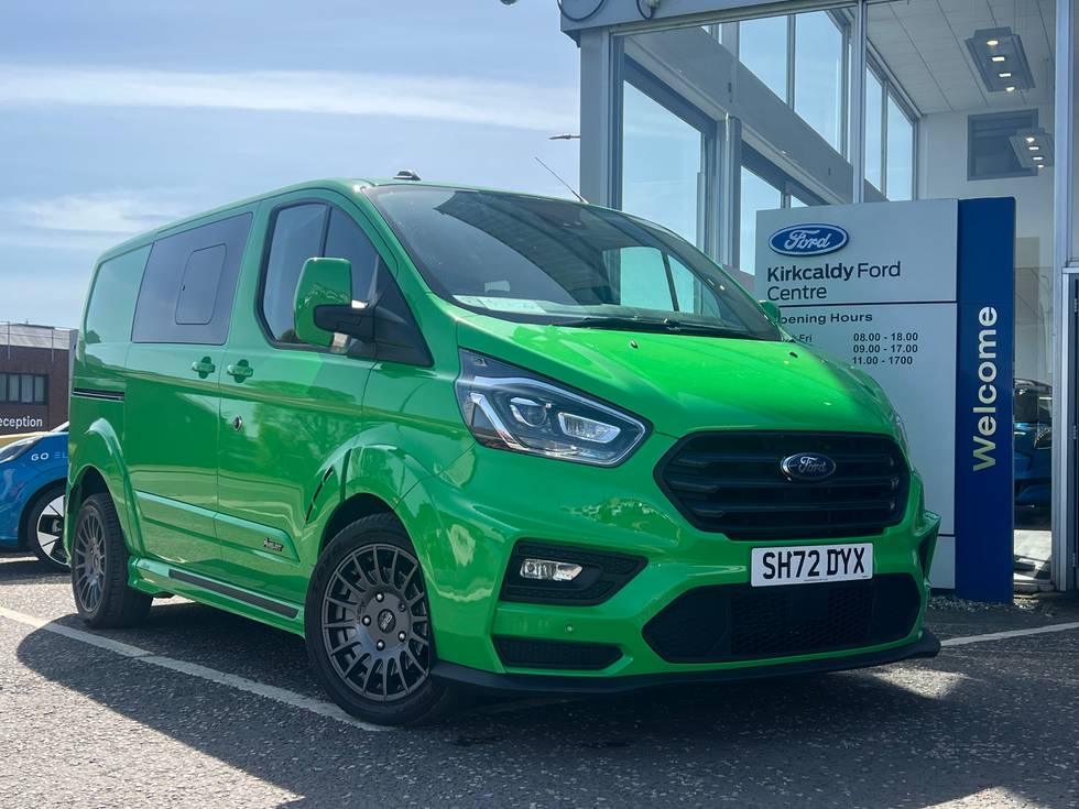FORD TRANSIT CUSTOM  MSRT 170ps Auto D/Cab L1 H1 £37,995