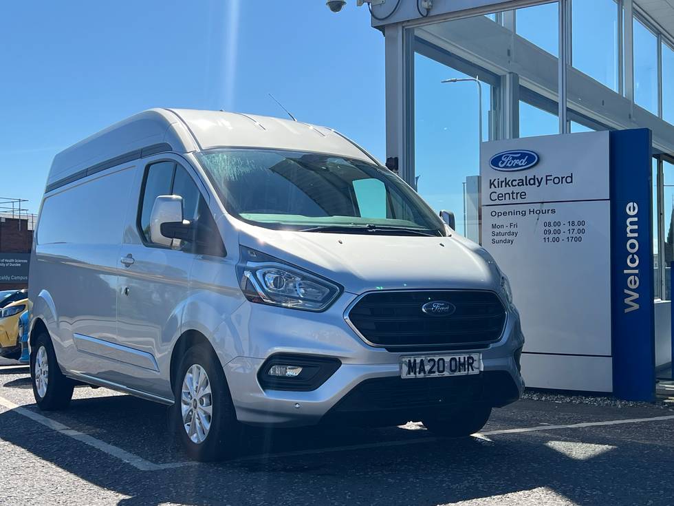 FORD TRANSIT CUSTOM 300 LIMITED P/V ECOBLUE £19,995