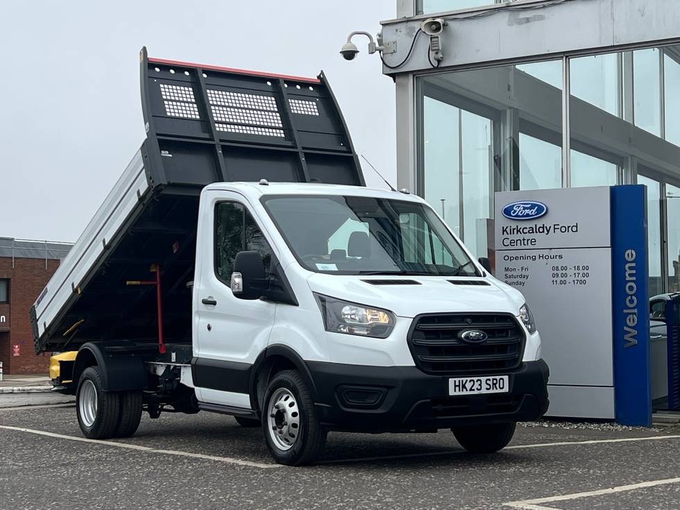 FORD TRANSIT 350 L2 2.0 Ecoblue 130ps Diesel Tipper RWD - Dual Rear Wheels £25,995