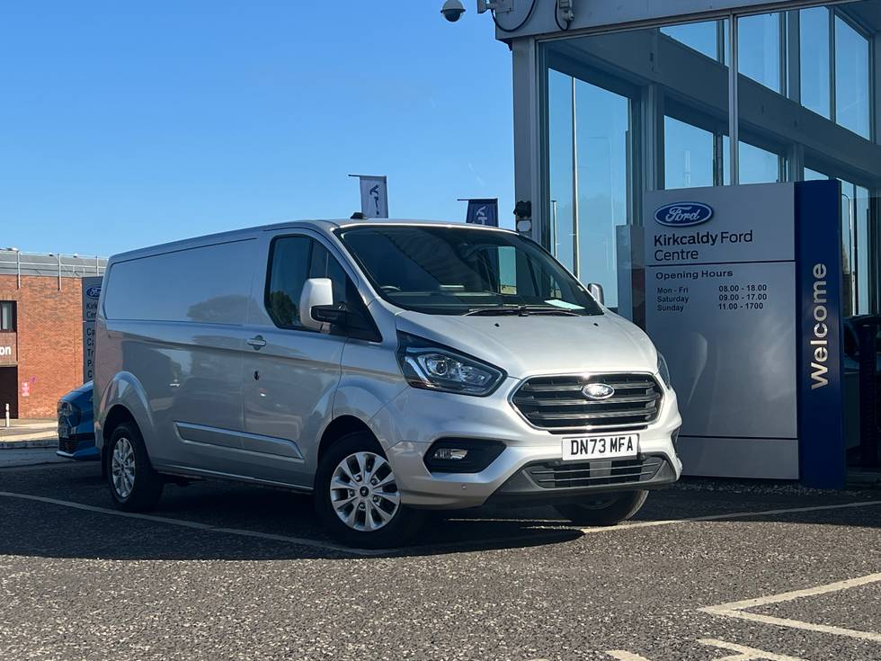 FORD TRANSIT CUSTOM 2.0 EcoBlue 130ps L2 Limited Van £21,995
