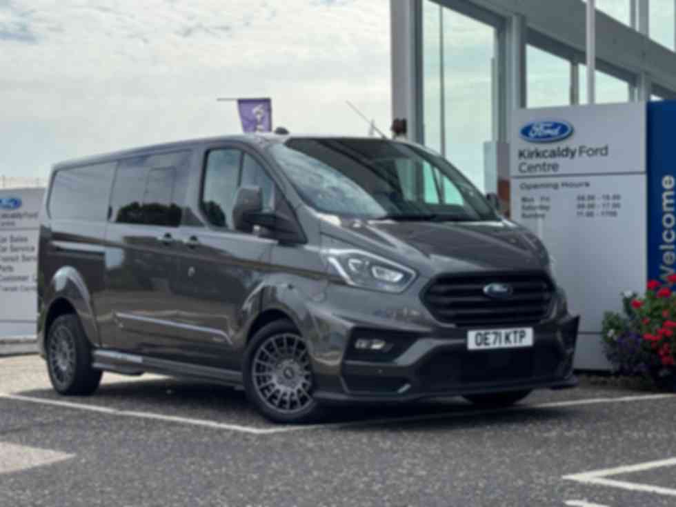 FORD TRANSIT CUSTOM 320 2.0 EcoBlue 185ps L2 D/Cab MSRT Auto 33,995