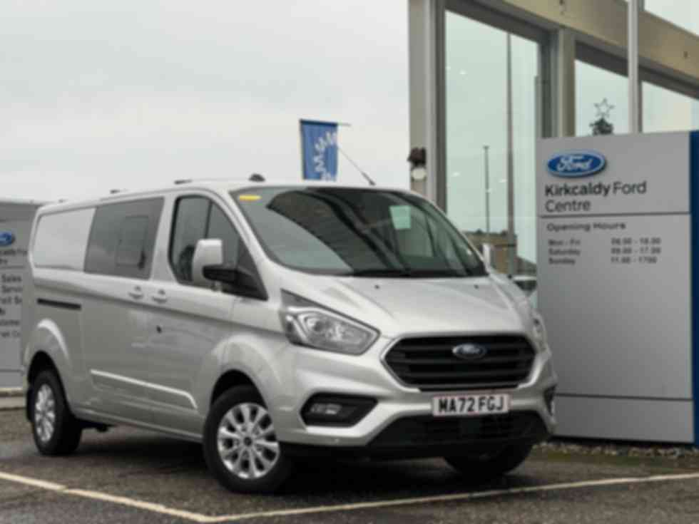 FORD TRANSIT CUSTOM 320 2.0 EcoBlue 170ps L2 D/Cab Limited Auto �27,495