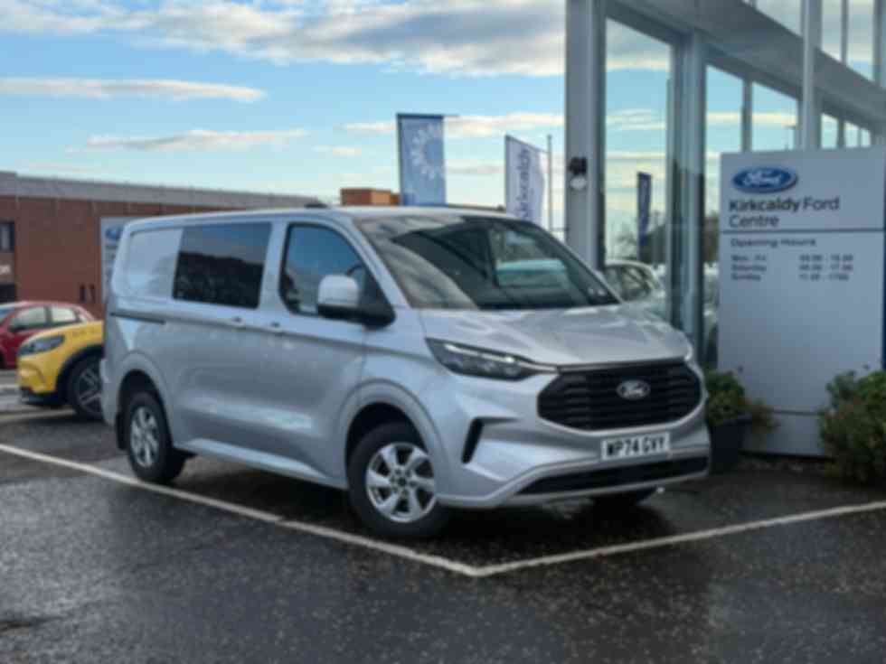 FORD TRANSIT CUSTOM 300 2.0 EcoBlue 136ps L1 H1 Double Cab Limited Auto 31,995
