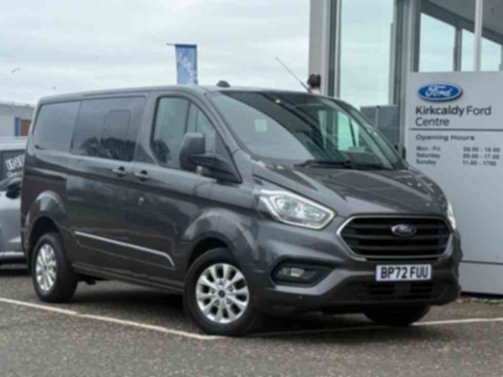 FORD TRANSIT CUSTOM 320 2.0 EcoBlue 170ps Low Roof D/Cab Limited Auto �21,995