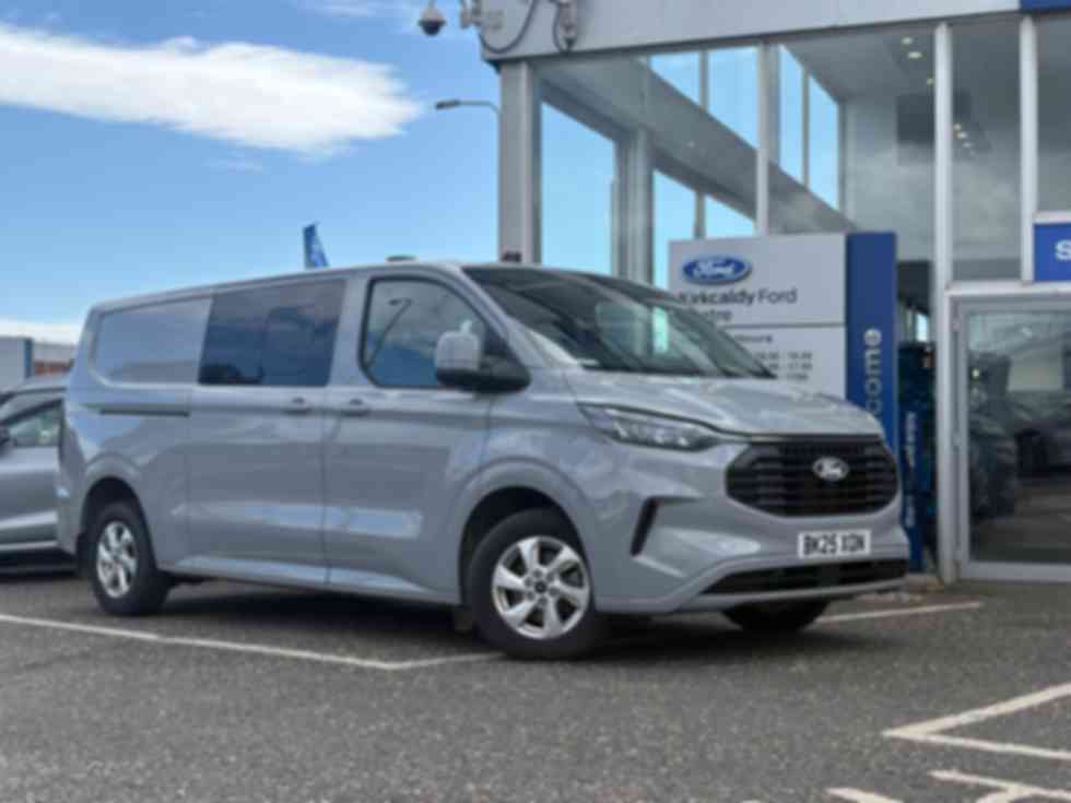 FORD TRANSIT CUSTOM 320 2.0 EcoBlue 136ps L2 Double Cab Limited �29,995