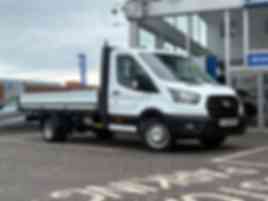 FORD TRANSIT 350 2.0 EcoBlue 130ps Leader L4 Dropside RWD - DUAL REAR WHEELS �27,995