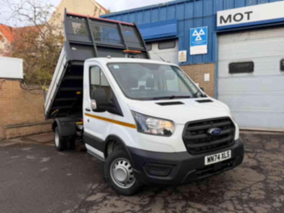 FORD TRANSIT 350 2.0 EcoBlue 130ps L2 RWD Tipper - Dual Rear Wheels 28,495