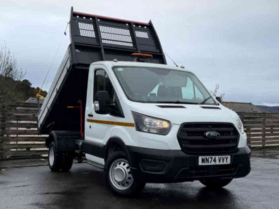 FORD TRANSIT 350 2.0 EcoBlue 130PS L2 RWD Tipper - Dual Rear Wheels 28,495