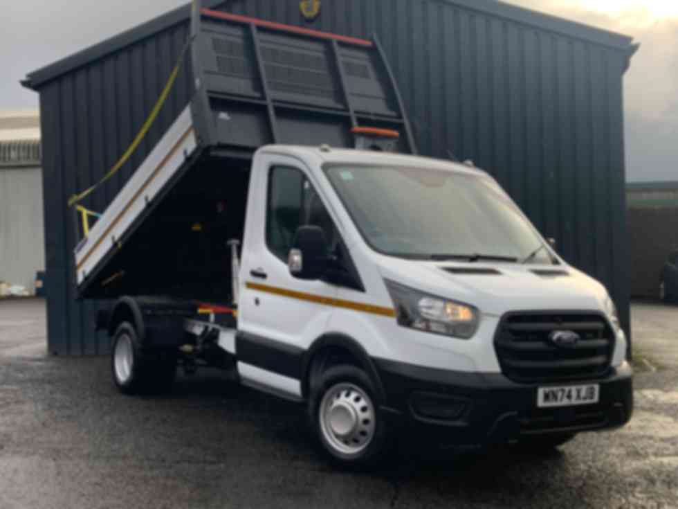 FORD TRANSIT 350 2.0 EcoBlue 130ps L2 RWD Tipper - Dual Rear Wheels 28,495
